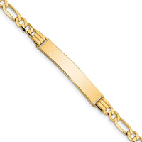 Thumbnail for 14k Figaro ID Bracelet