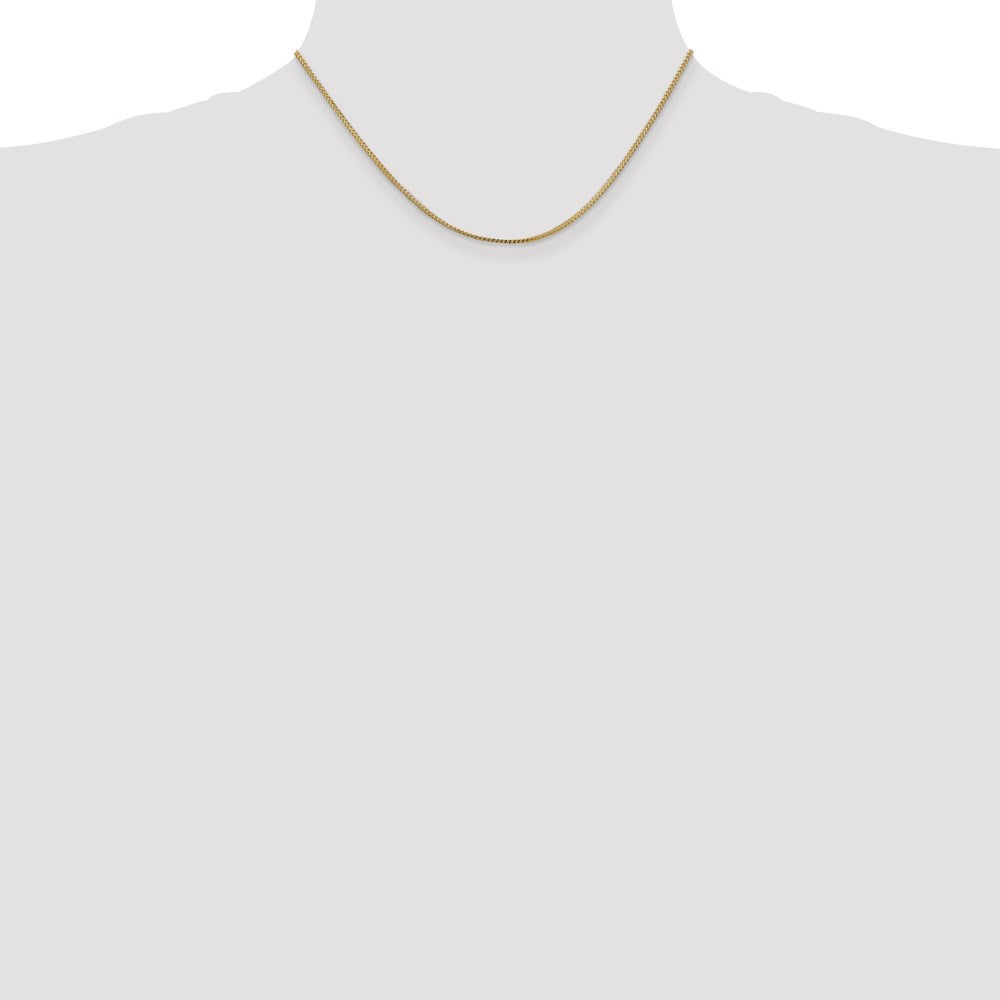 14k 1mm Franco Chain