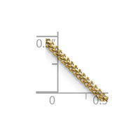 Thumbnail for 14k 1.3mm Franco Chain