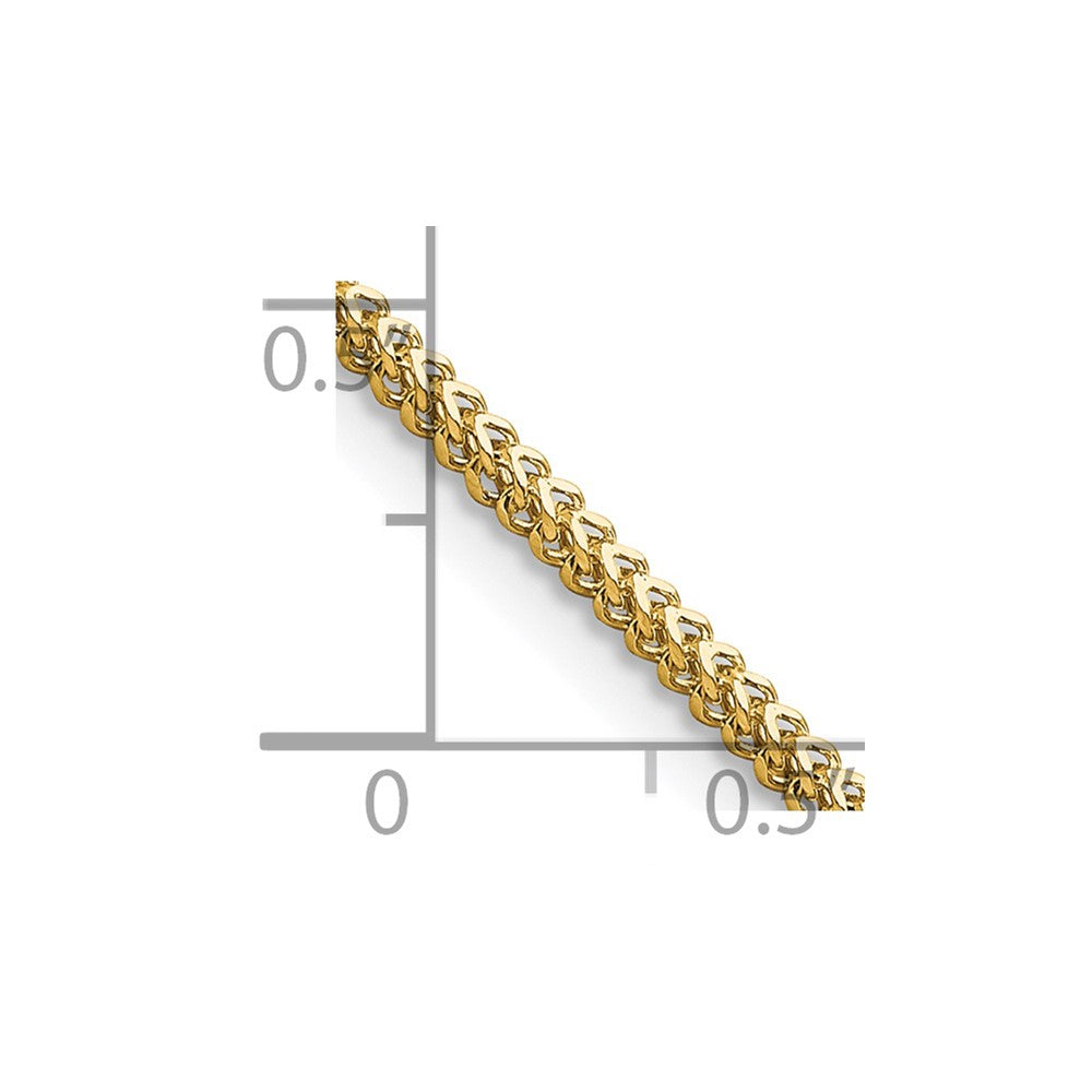 14k 1.4mm Franco Chain
