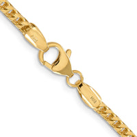 Thumbnail for 14k 3mm Franco Chain