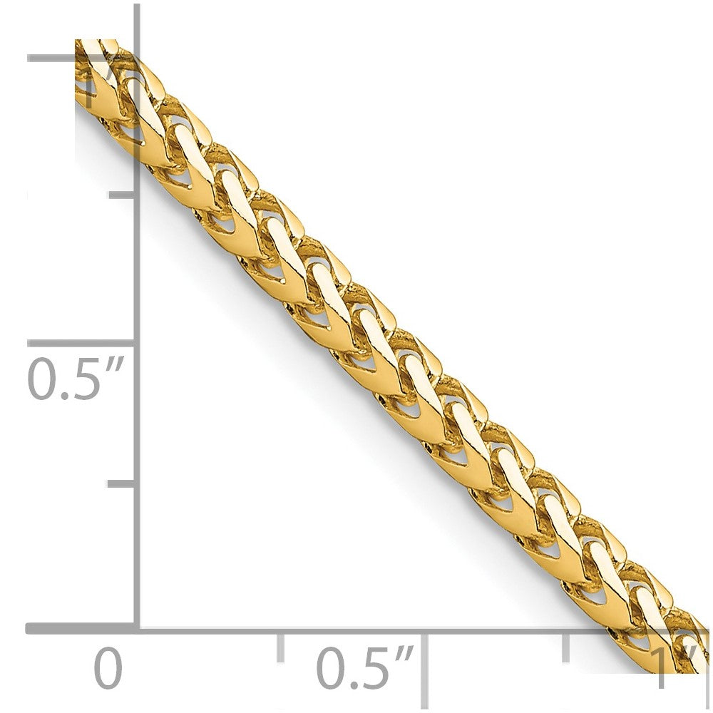 14k 3mm Franco Chain