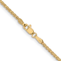 Thumbnail for 14k 1.8mm Flat Wheat Chain