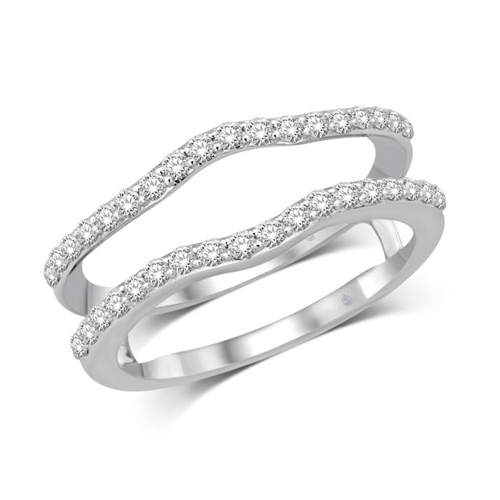 14K White Gold 1/2 Ct.Tw. Diamond Enhancer