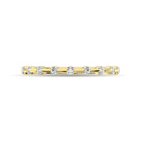 Thumbnail for Diamond 1/4 Ct.Tw. Diamond Stackble Band in 14K Yellow Gold