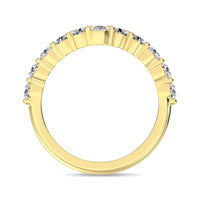 Thumbnail for Diamond 1 Ct.Tw. Chevron Band in 14K Yellow Gold