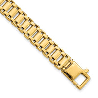 Thumbnail for 14k Men's Polished Link 8.5in Bracelet