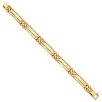 Thumbnail for 14k Men's Polished 8.5in Link Bracelet