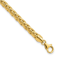 Thumbnail for 14k Polished 8.5in Wheat Chain Bracelet