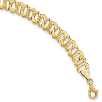 Thumbnail for 14k Polished Fancy Link Bracelet