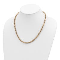 Thumbnail for 14k Yellow Gold Polished Chain Necklace