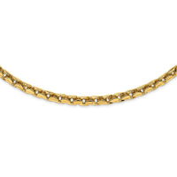 Thumbnail for 14k Yellow Gold Polished Chain Necklace