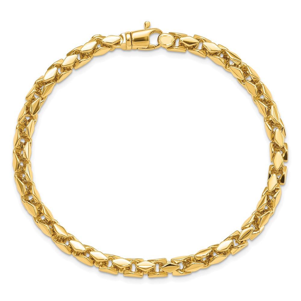 14k Yellow Gold Polished Chain Necklace