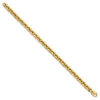 Thumbnail for 14k Yellow Gold Polished Chain Bracelet