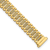 Thumbnail for 14K Polished & D/C Fancy Link Bracelet