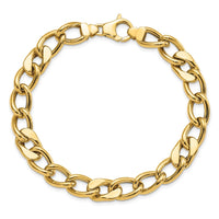 Thumbnail for 14K Polished Fancy Link Men's Bracelet