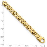 Thumbnail for 14k Polished Fancy Link Bracelet