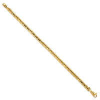 Thumbnail for 14k Yellow Gold Polished Chain Bracelet