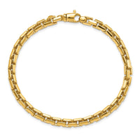 Thumbnail for 14k Yellow Gold Polished Chain Bracelet