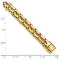 Thumbnail for 14k Yellow Gold Polished Chain Bracelet