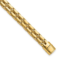 Thumbnail for 14k Yellow Gold Polished Chain Bracelet