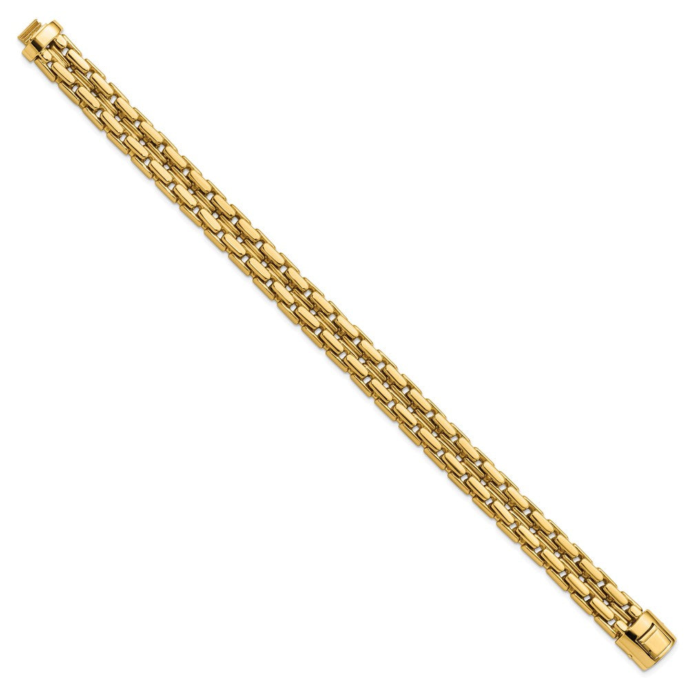14k Yellow Gold Polished Chain Bracelet