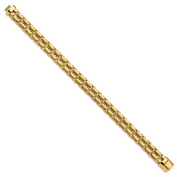 Thumbnail for 14k Yellow Gold Polished Chain Bracelet
