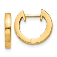 Thumbnail for 14k Polished 2MM Hinged Hoop Earrings