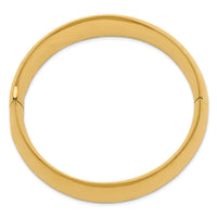 Thumbnail for 14k 13/16 High Polished Hinged Bangle Bracelet