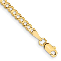 Thumbnail for 14k 3.1mm Lightweight Flat Cuban Chain