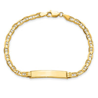 Thumbnail for 14K Anchor Link ID Bracelet
