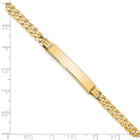 Thumbnail for 14K Curb Link ID Bracelet
