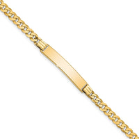 Thumbnail for 14k Flat Curb Link ID Bracelet