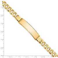 Thumbnail for 14k Flat Curb Link ID Bracelet