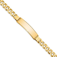 Thumbnail for 14k Flat Curb Link ID Bracelet