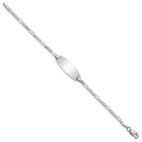 Thumbnail for 14k Oval Figaro ID Bracelet