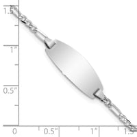 Thumbnail for 14k Oval Figaro ID Bracelet