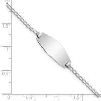 Thumbnail for 14k Oval Curb ID Bracelet
