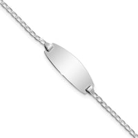 Thumbnail for 14k Oval Curb ID Bracelet