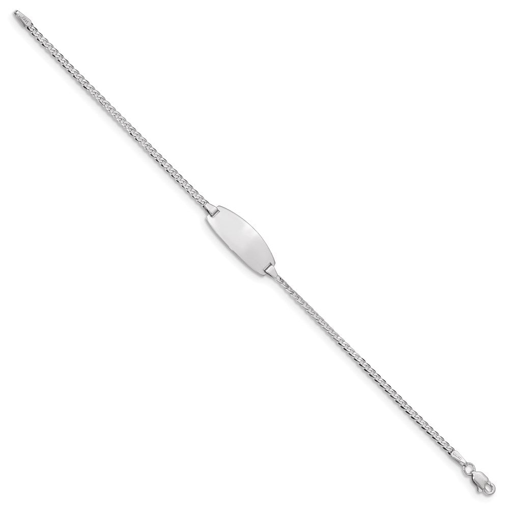 14k Oval Curb ID Bracelet