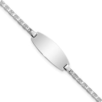 Thumbnail for 14k Oval Anchor ID Bracelet
