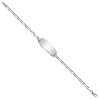 Thumbnail for 14ky Oval Figaro ID Bracelet