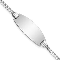 Thumbnail for 14ky Oval Curb ID Bracelet
