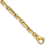Thumbnail for 14k 5mm Hand-polished Fancy Link Bracelet
