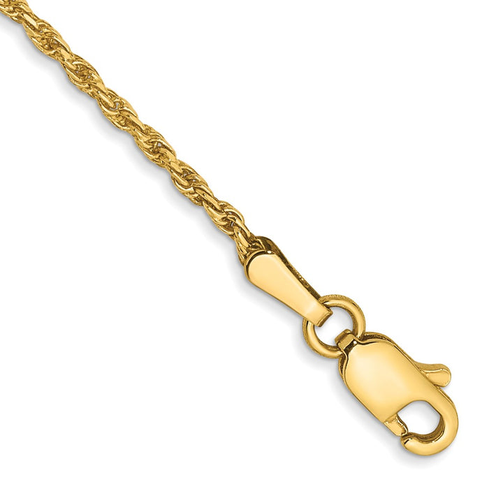 14k 1.3mm Solid D/C Machine-Made Chain