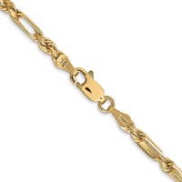 Thumbnail for 14k 3.0mm D/C Milano Rope Chain