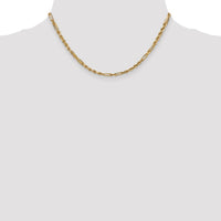 Thumbnail for 14k 3.0mm D/C Milano Rope Chain