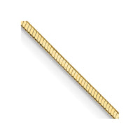 Thumbnail for 14k 1.4mm Octagonal Snake Chain