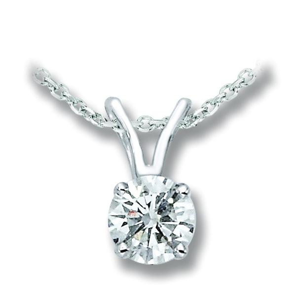 SOLITAIRE PENDANT ROUND