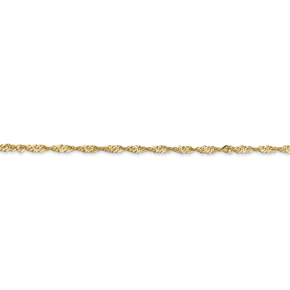 14ky .9mm Curb Chain